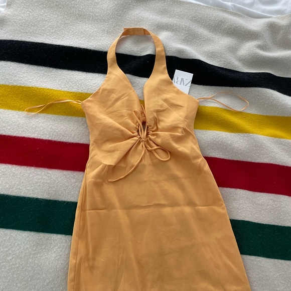 Zara Dresses Zara Halter Dress Poshmark
